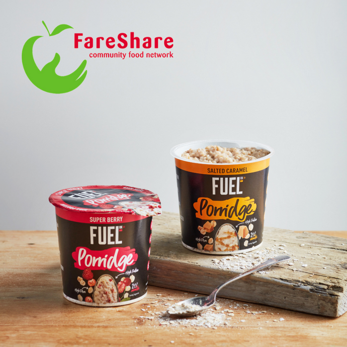 FUEL10K and FareShare Partnership Result