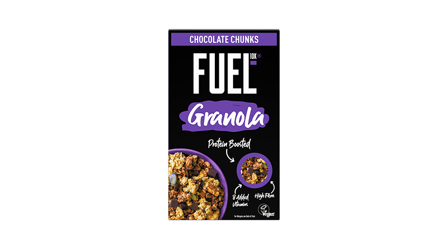 FUEL10K Chocolate Chunk Granola