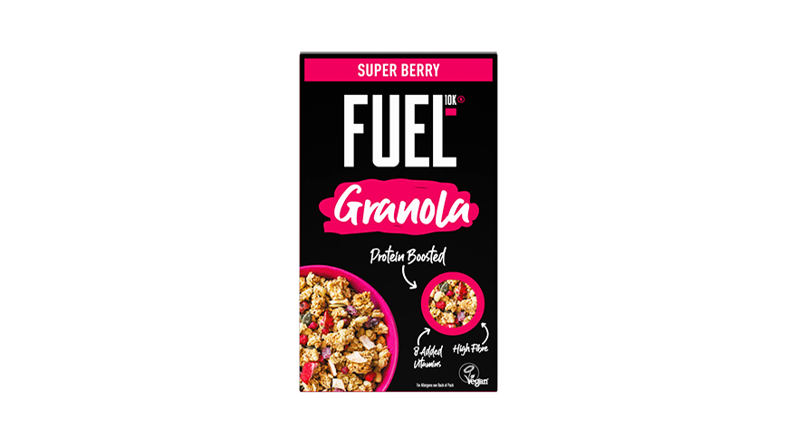 FUEL10K Super Berry Granola