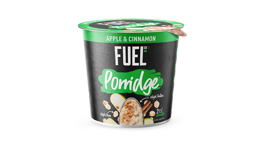 FUEL10K apple and cinnamon porridge pot