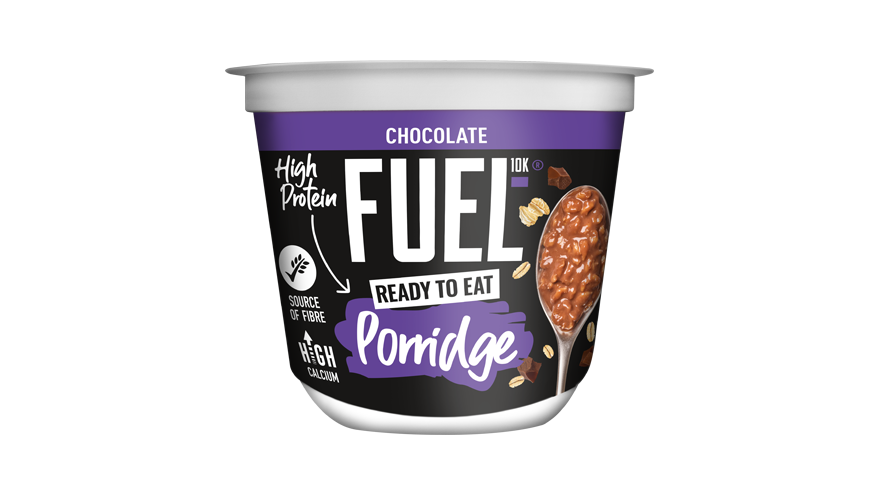 RTE chocolate porridge pot