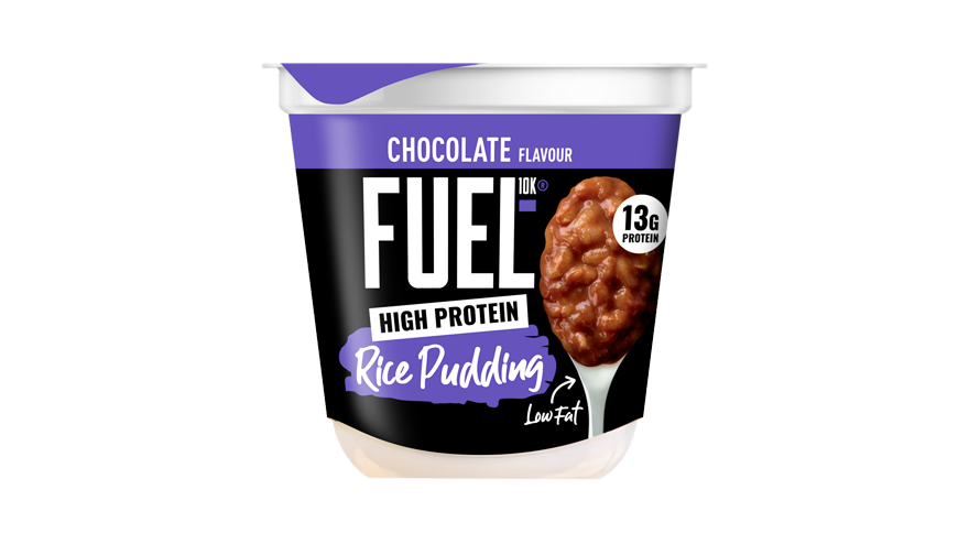 FUEL10K chocolate rice pudding