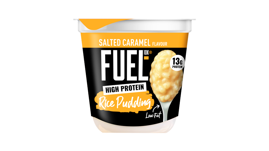 FUEL10K salted caramel rice pudding